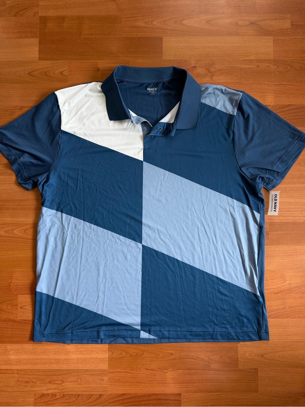 NWT Old Navy Men’s CloudMotion Polo Golf Shirt - Size XL